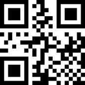 Low sensitivity configuration QR code